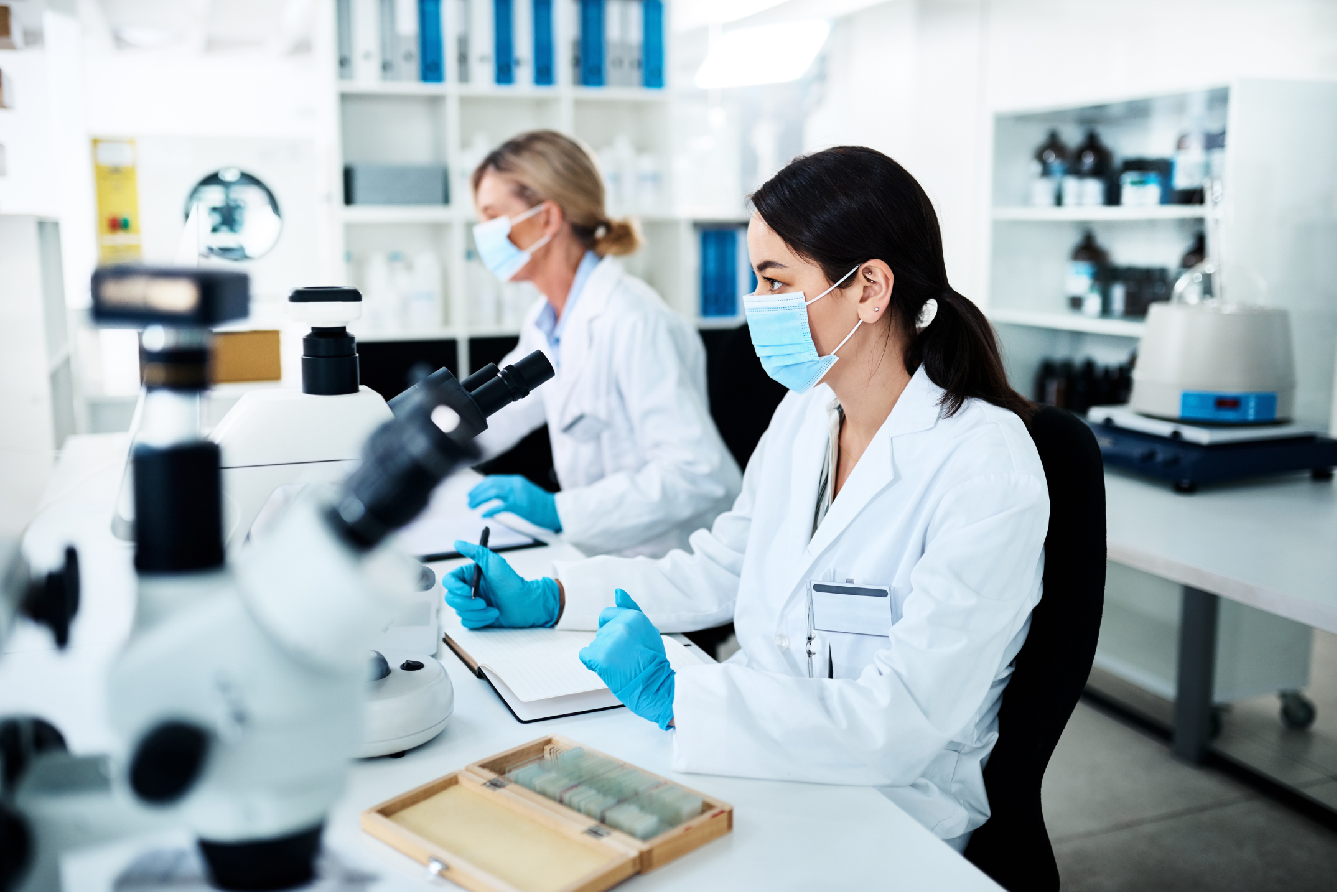 Scientist in Lab